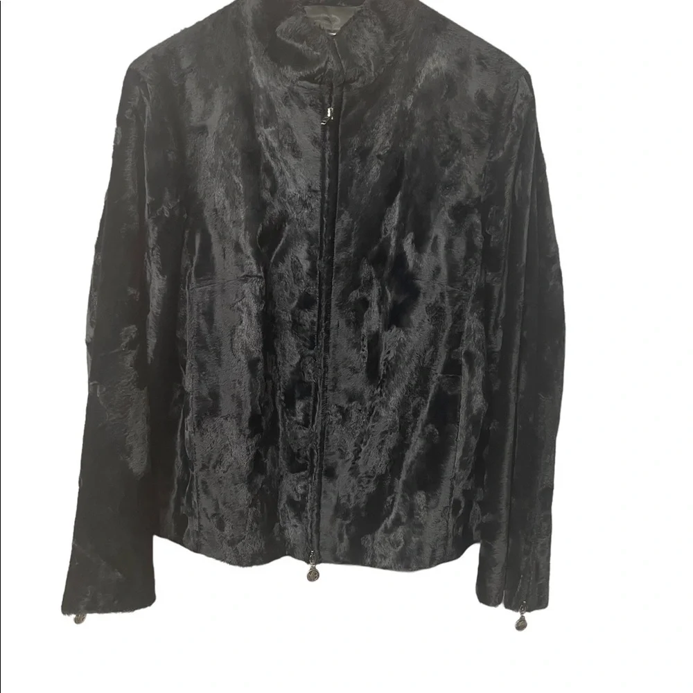 Vintage Barsoto Mario black jacket/coat size 46‎